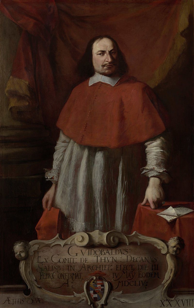 Johann Heinrich Schönfeld (1609–1684), Guidobald Graf von Thun (1616 Castelfondo – 1668 Salzburg), Fürsterzbischof von Salzburg (1654–1668)